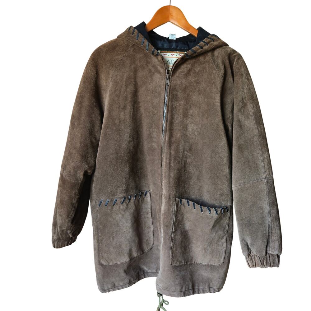 ADA Vintage Suede Coat Size Small